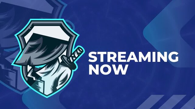 Live streaming now gaming background