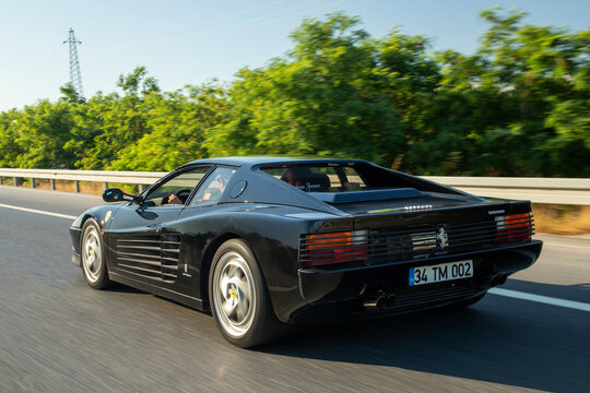 Ferrari Testarossa is a 12-cylinder mid-engine sports car manufactured by Ferrari.