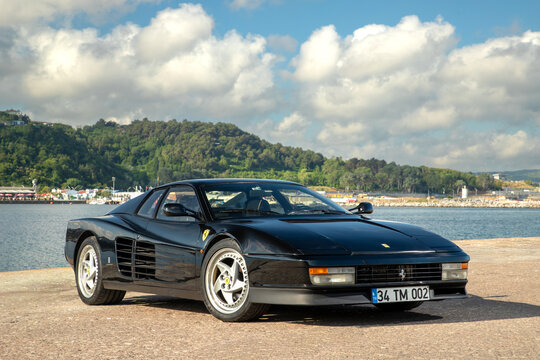 Ferrari Testarossa is a 12-cylinder mid-engine sports car manufactured by Ferrari.