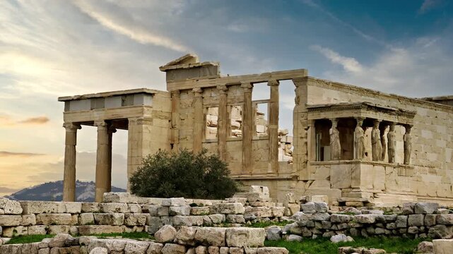 The Erechtheion on the Acropolis