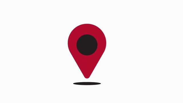 Location Pin Marker Animation Icon