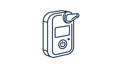 A sleek illustration of a portable device with a screen and a tube on 2026-06-30. © Syakilla