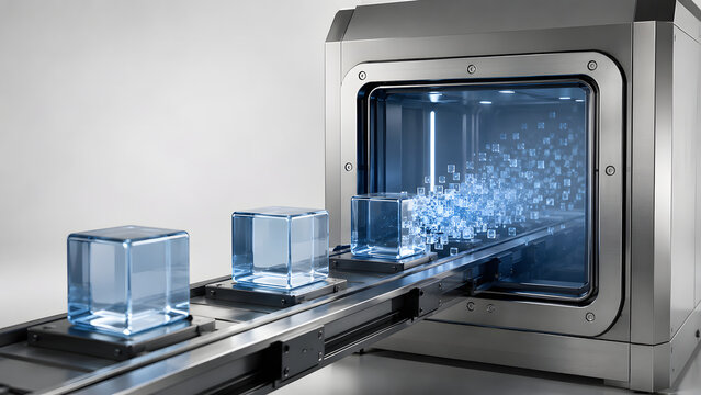 Secure Data Disposal Chamber With Dissolving Digital Blocks