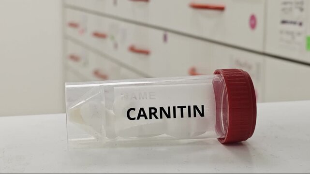 CARNITIN carnitine amino acid derivative supplement for energy and fatty acid metabolism support