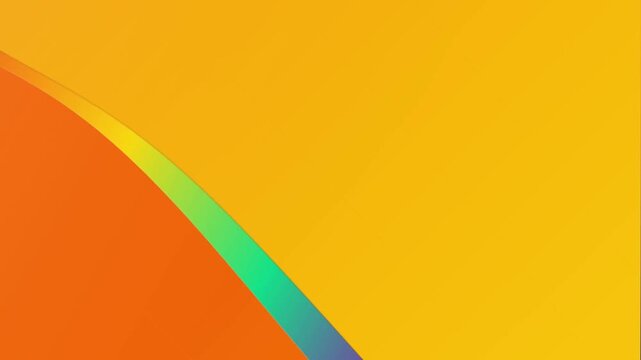 Abstract Rainbow Gradient Background with Curved Diagonal Lines