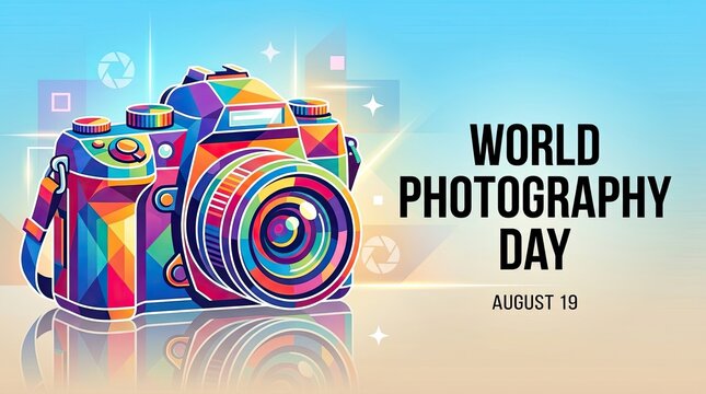 Celebrate world photography day on august 19 with vibrant camera art