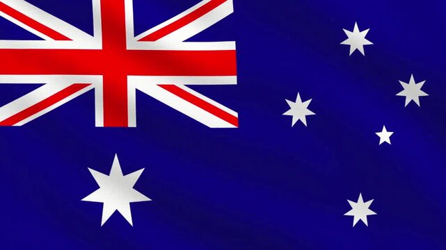Australian weaving flag