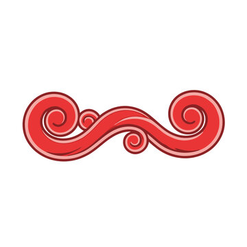 Wind Curl Ornament