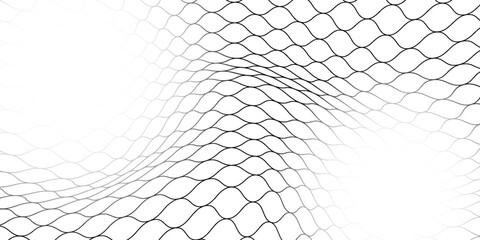 Mesh texture for fishing nets. Seamless pattern for sportswear or soccer goal, volleyball net, basketball hoop © elvano