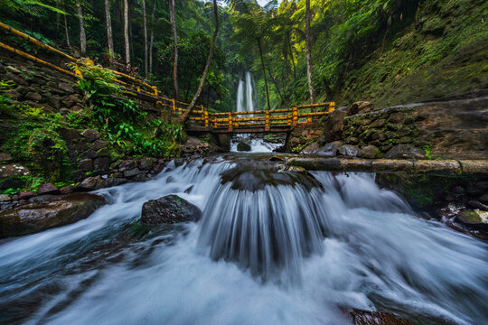 Jumog Waterfall in Central Java Indonesia