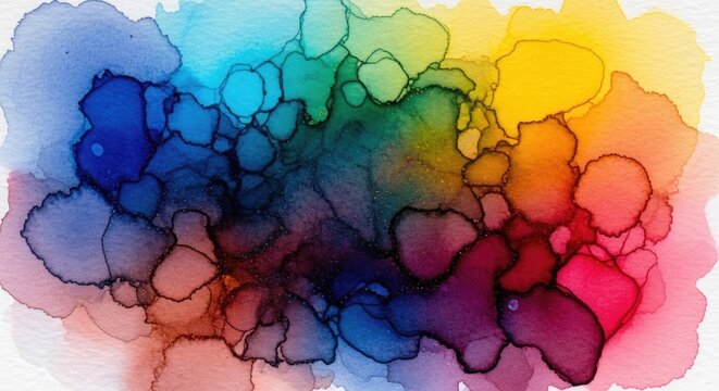 Vibrant colorful abstract background design.