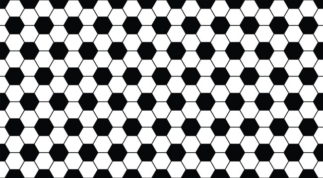 Soccer ball pattern. Ball texture background. abstract stadium player backdrop. Football seamless pattern. 