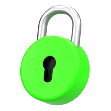 Access Granted Security Padlock Icon Digital Authentication System