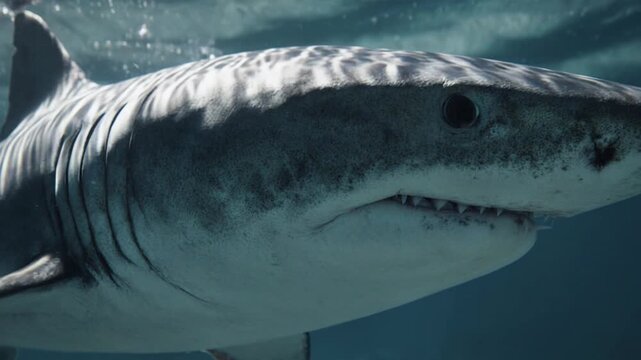 Great White Shark in the Ocean