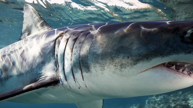 Great White Shark in the Ocean