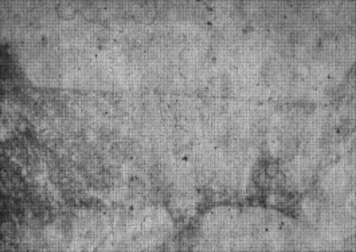 Large halftone vector vintage paper texture with a transparent background