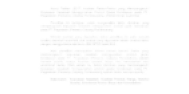 Halftone gradient. Dotted gradient, smooth dots spraying and halftones dot background seamless horizontal geometric pattern vector template set. unique dots modern circles eps 10
