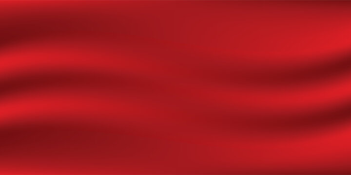 A glowing red-hued studio space. Dark maroon background. Abstract 3D background for product presentation. Minimalist wall display. Promotional display area. Vector illustration with a Chinese or Chris