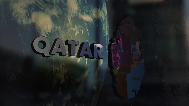 Qatar Map