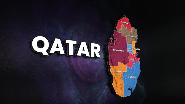 Qatar Map
