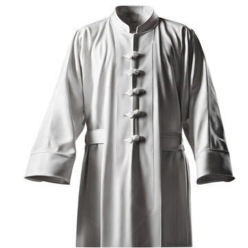 Traditional cassock robe with buttons