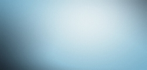 Naklejka premium Ice Blue Diagonal Gradient Background with Grainy Texture 