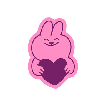 Vector hand-drawn doodle illustration, funny friendly mascot and character for branding, prints, packaging, stickers