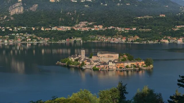 isola orta san giulio, italia