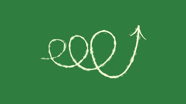 The letter q wallpaper two circles writing motion cartoonish backgrounds figure frame emotion expression isolated on green screen background