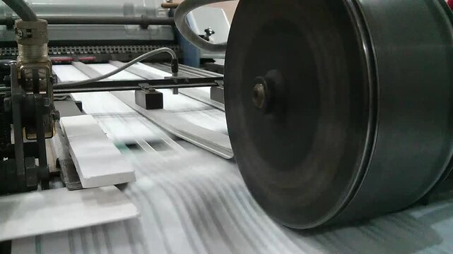 operation of the printing press