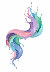 Obraz premium Ethereal Chroma Dance