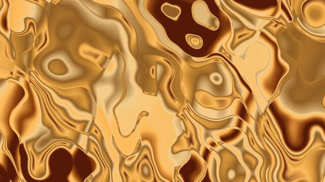 Video Antique Gold Leaf Ripples With Parchment Beige Textures And Brass Metallic Shifts