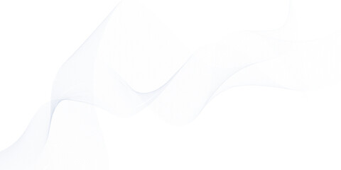 Obraz premium Vector digital swoosh flowing web soundwave web template texture. Abstract white gradient blend line technology business wavy. paper waves flow background. minimal isometric grid smooth line.