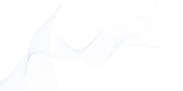 Vector digital swoosh flowing web soundwave web template texture. Abstract white gradient blend line technology business wavy. paper waves flow background. minimal isometric grid smooth line.