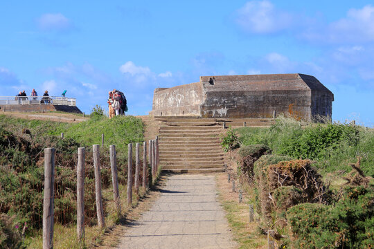 Cheminement vers le blockhaus