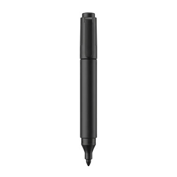 Black permanent felt tip marker pen