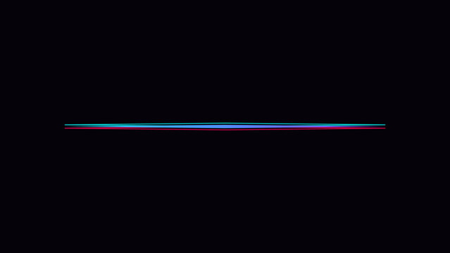 Cyberpunk neon HUD scanline glowing hologram laser beam divider layout