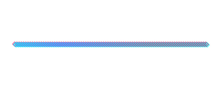 Cyberpunk neon geometric diamond border glowing glitch tech matrix divider