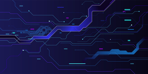 cyber background and link network, light background , digital background future and mainboard , hi tech background and tech blank product © Musdalifah
