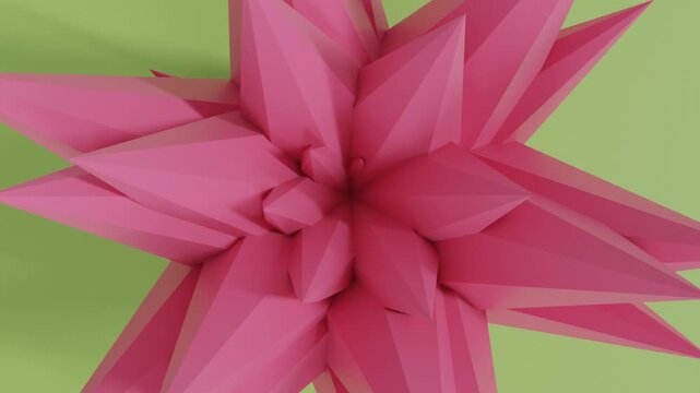 Modern abstract 3D render with geometric elements in a minimal contemporary space, seamless digital animation, clean visual composition, premium motion graphics background with elegant aesthetic