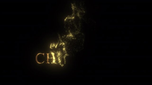 International Chess Day Animated Text with Elegant Typography