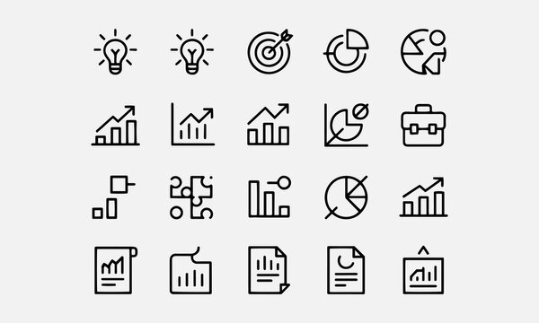 Strategy for Case Study Vector Icon