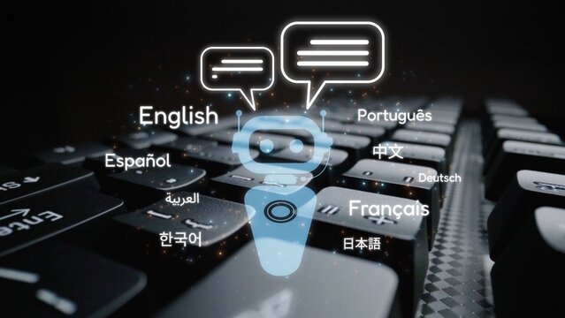 Global communication with multiple languages, digital translation tools, multilingual technology, cross-cultural communication, and virtual language learning environments. Muxer