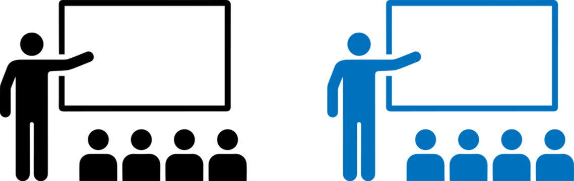 Two People Voting at Electronic Polling Booths in Modern Office Setting
