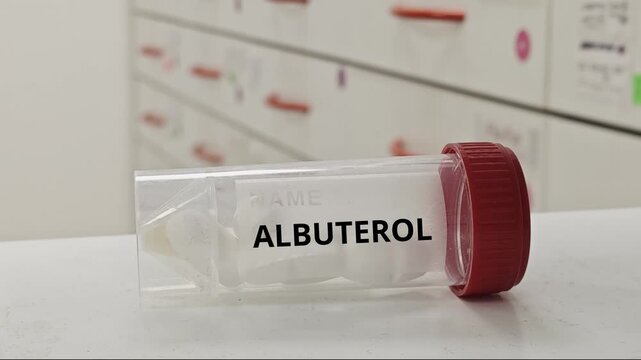 ALBUTEROL (SALBUTAMOL) beta 2 agonist bronchodilator for asthma