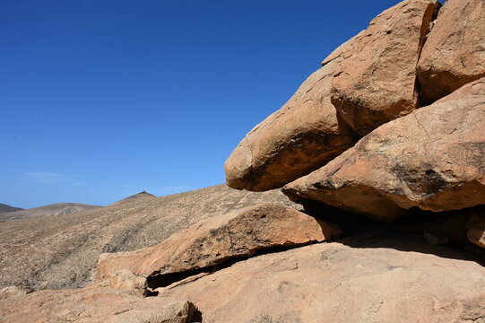 Landschaft im Barranco de Mal Paso, Fuerteventura
