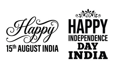 Happy india independence day greeting © Kamal