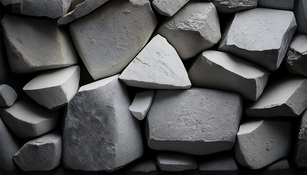 Cemento Trozos Piedra Material Textura