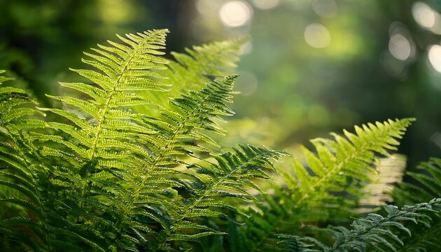 Fern Close Up Horizontal Photo