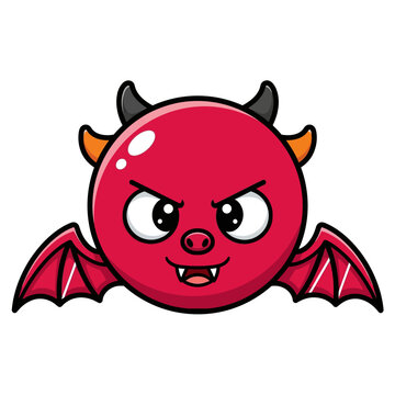 Cartoonish Devil Character